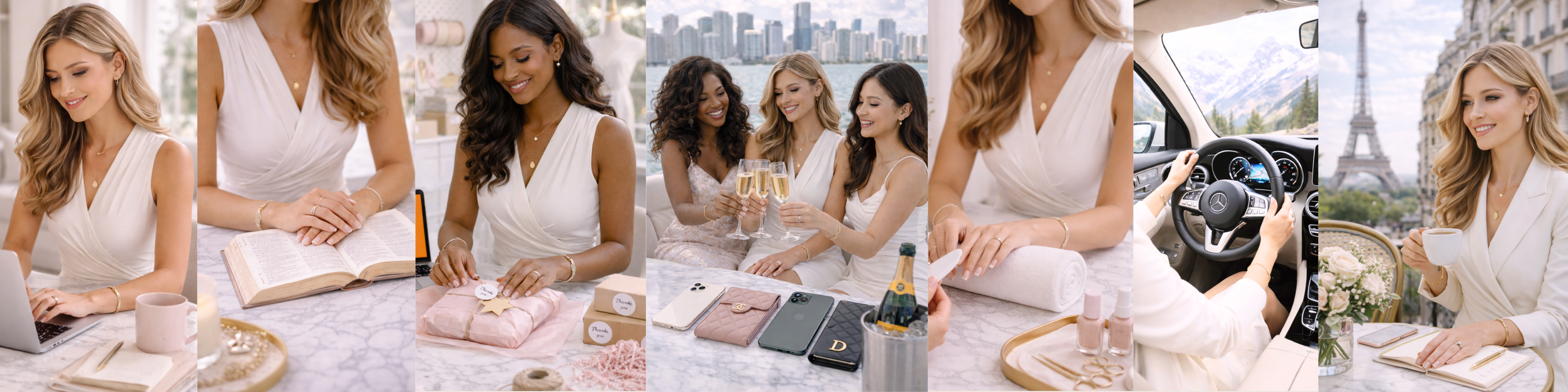 Women pondering identity